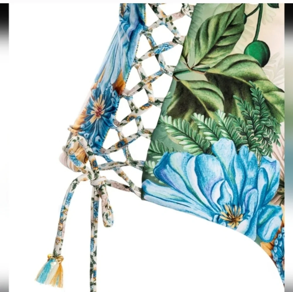 Agua Bendita Hope Aine High Waist Reversible‎ Bikini Bottom
